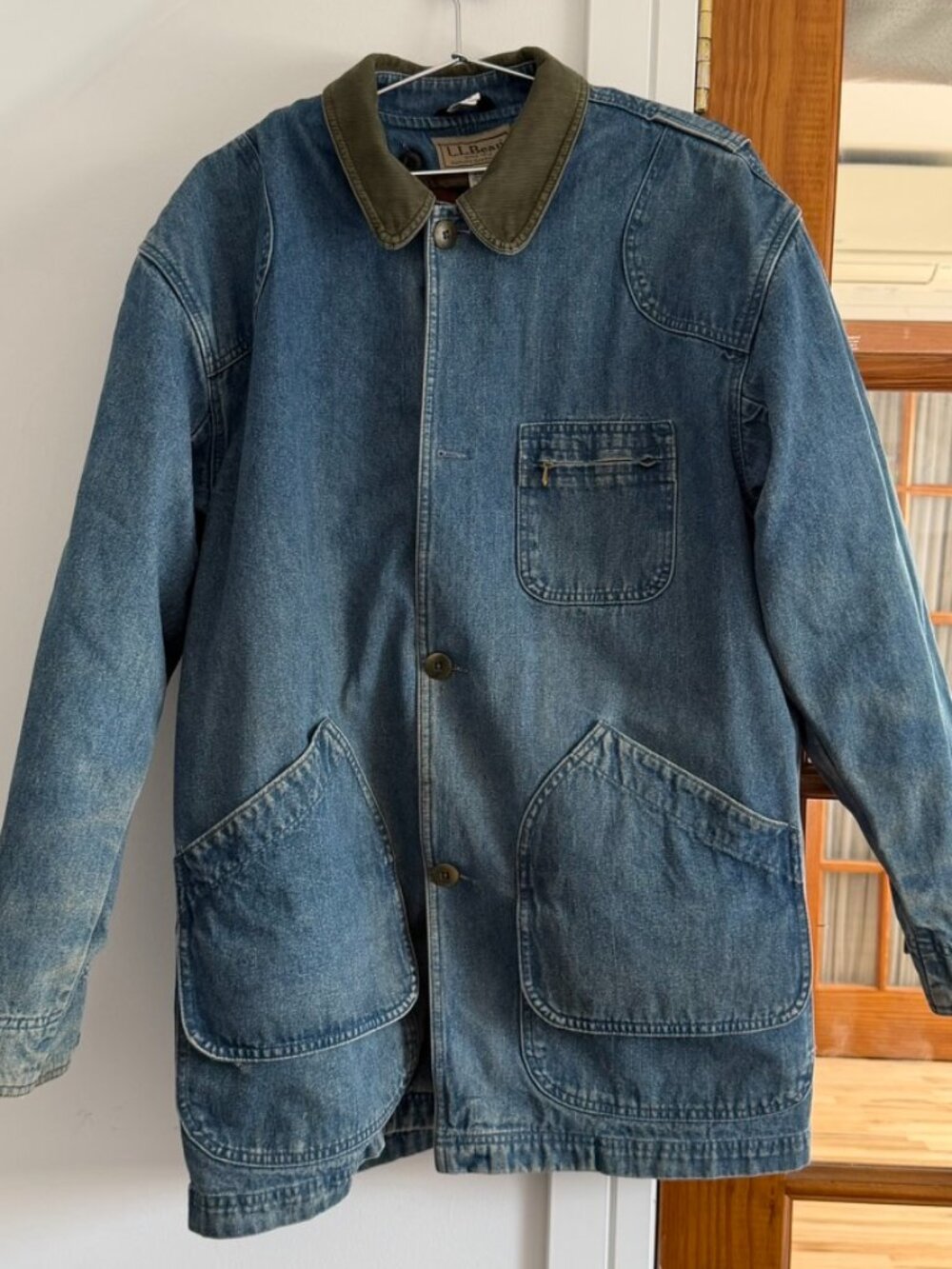L.L. Bean denim chore coat VINTAGE